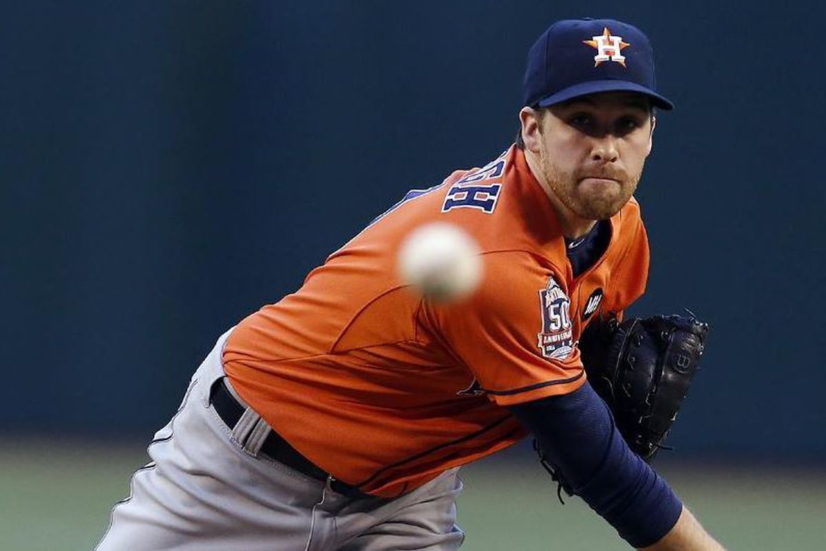 Boston Red Sox interested in free agent Collin McHugh; righty had