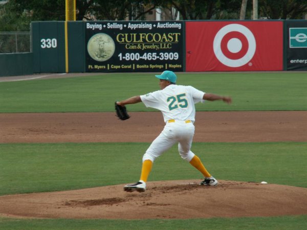 Adrian Salcedo 4/14/12 against Bradenton Marauders