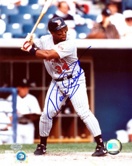 Kirby Puckett Signed Photo