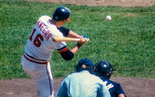 Butch Wynager batting from the right side