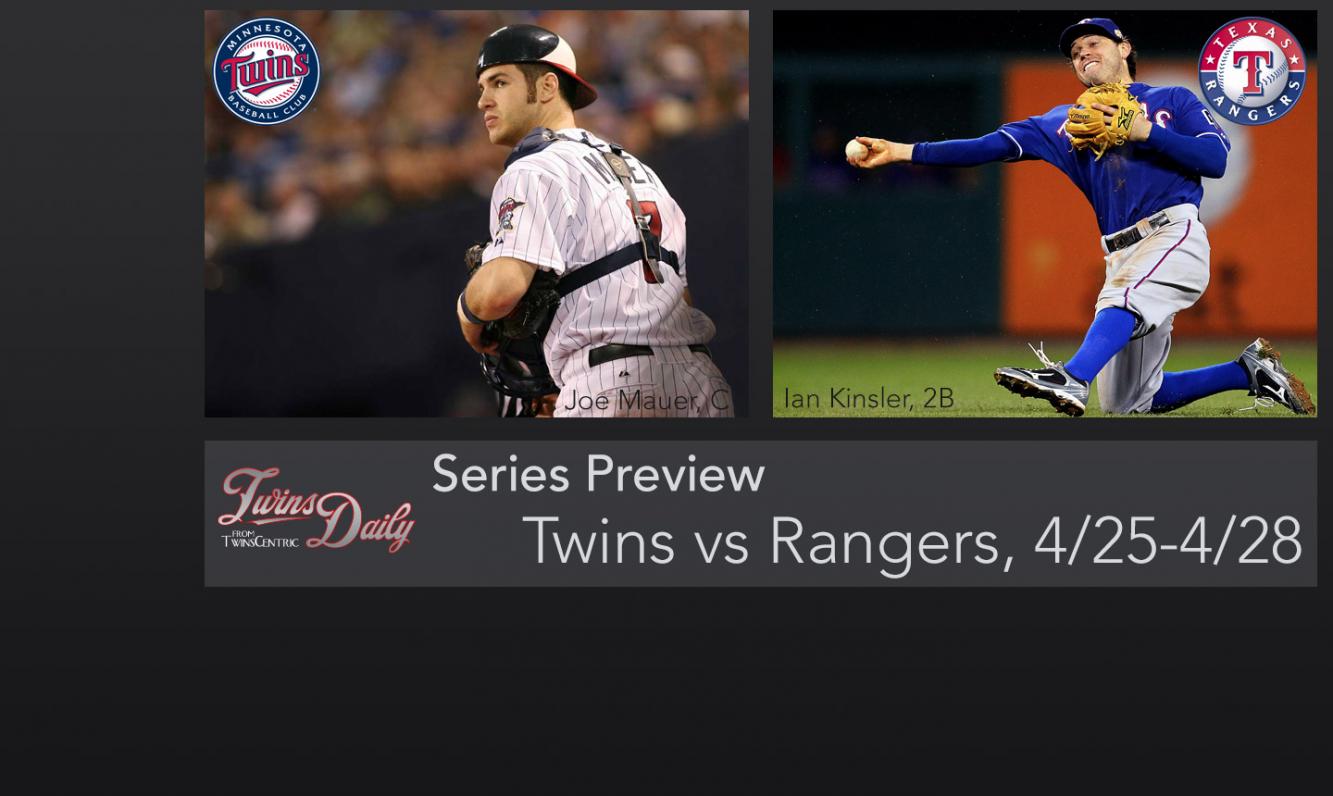 Series Preview Twins vs. Rangers, 4/25 Twins Twins Daily