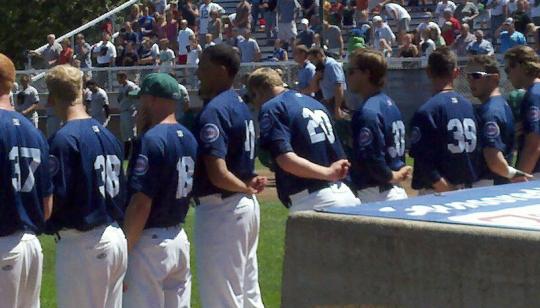 National Anthem by Dugout.jpg