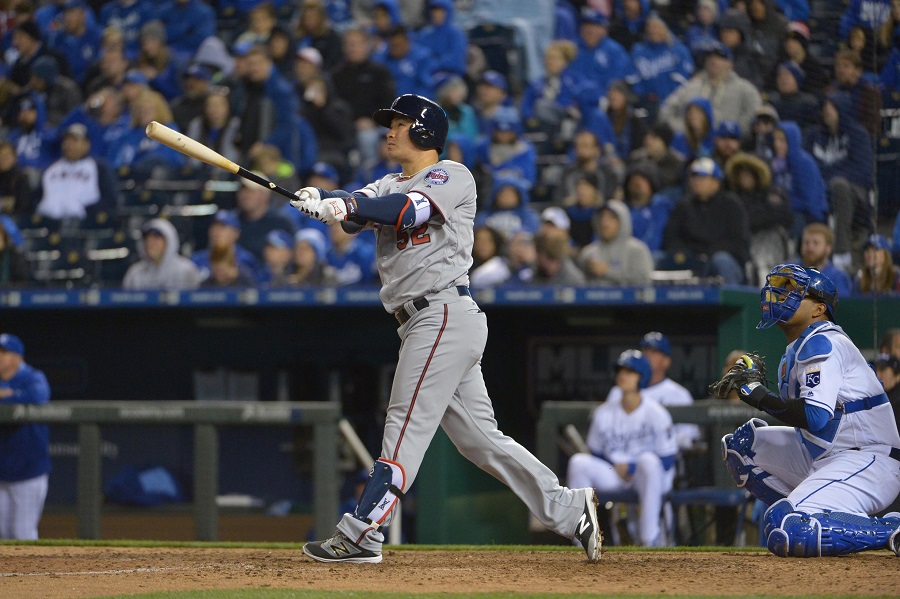 Twins still waiting for ByungHo Park to find his swing