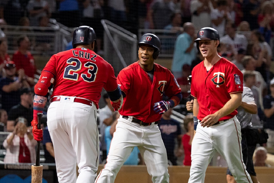 September 30, 2018: Twins honor Mauer behind the plate in his