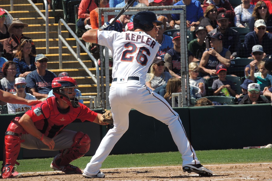 2015 Minnesota Twins Game-used and autographed Max Kepler jersey from MLB  debut season- worn 9/26/2015