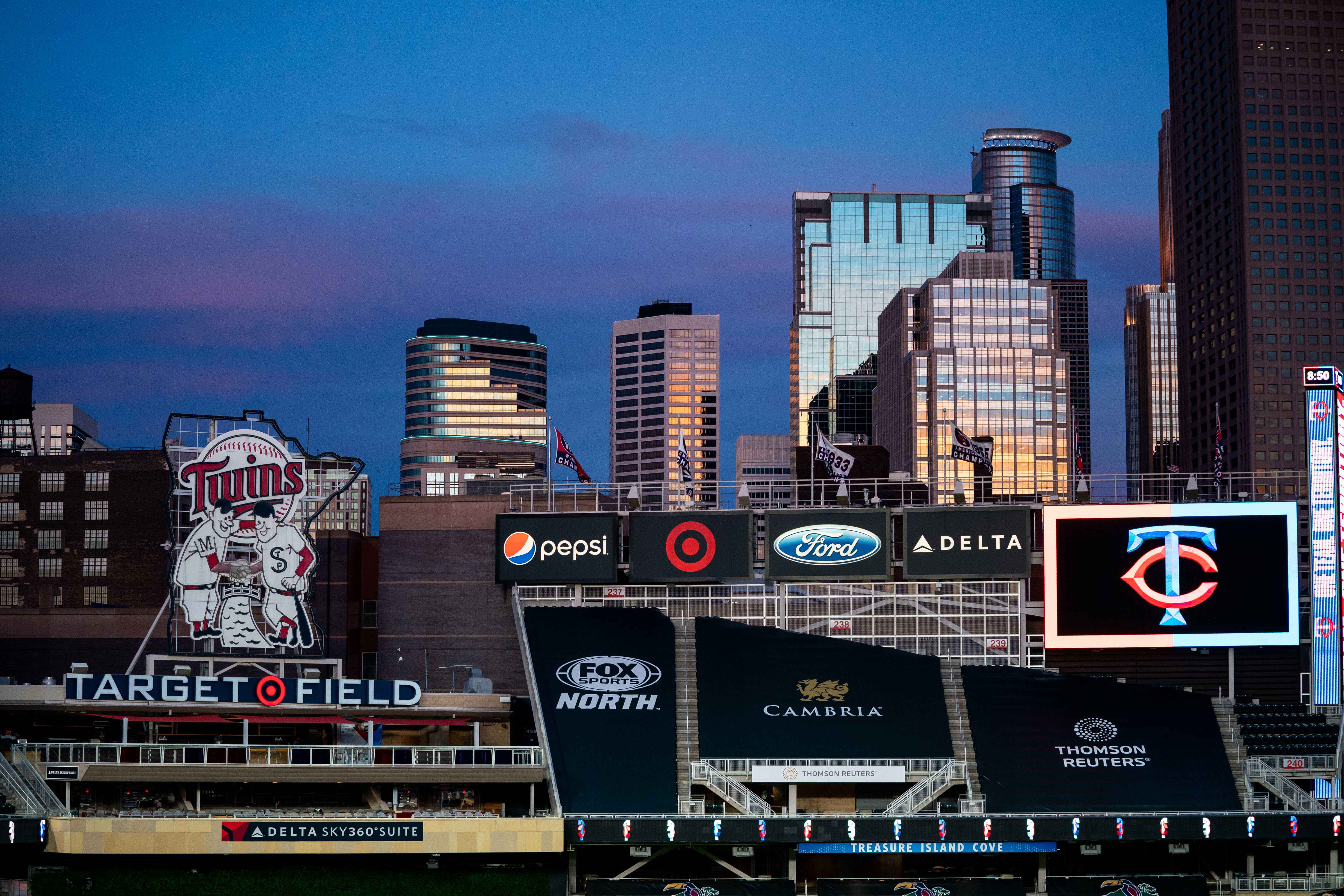 More information about "Notebook: Fans in the Stands at Target Field?"