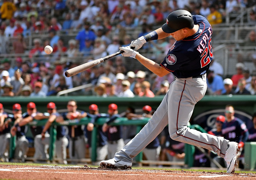 Regensburg, Germany. 16th Nov, 2019. Baseball: Max Kepler, German baseball  pro at the Minnesota Twins, stands