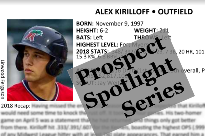 Get To Know: Twins Outfield Prospect Alex Kirilloff - Minor Leagues - Twins  Daily