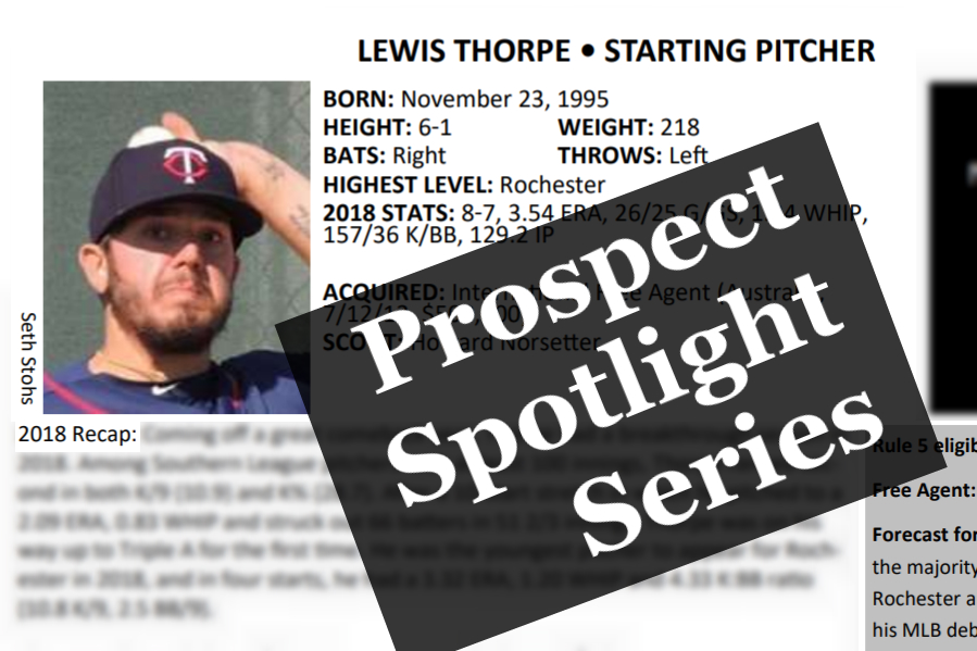 Prospect Spotlight Series: Lewis Thorpe