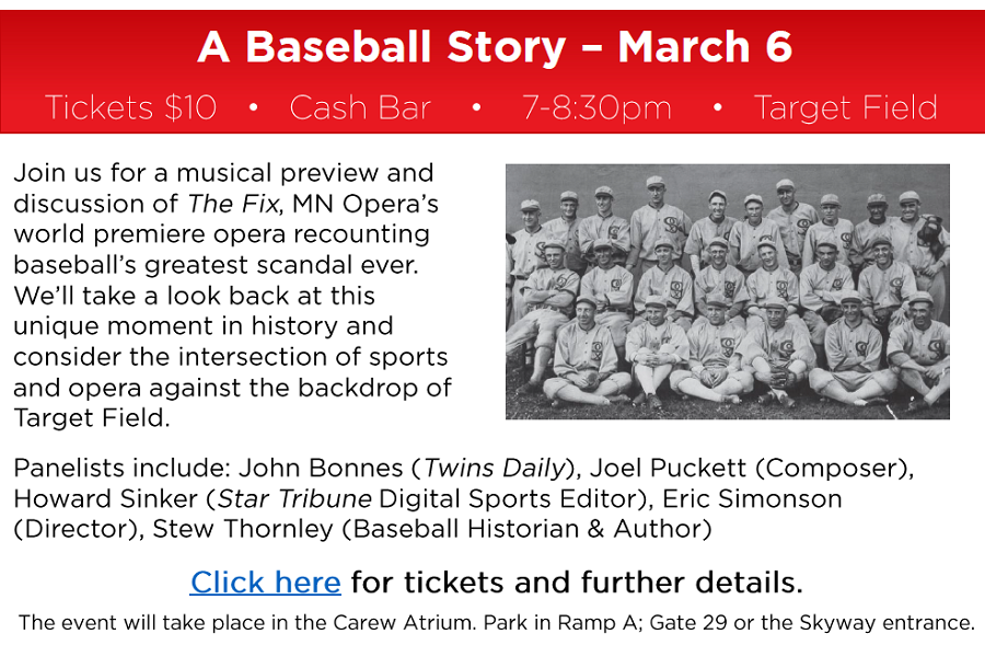 Twins Daily, Scandal & Opera? Join Us Wednesday!