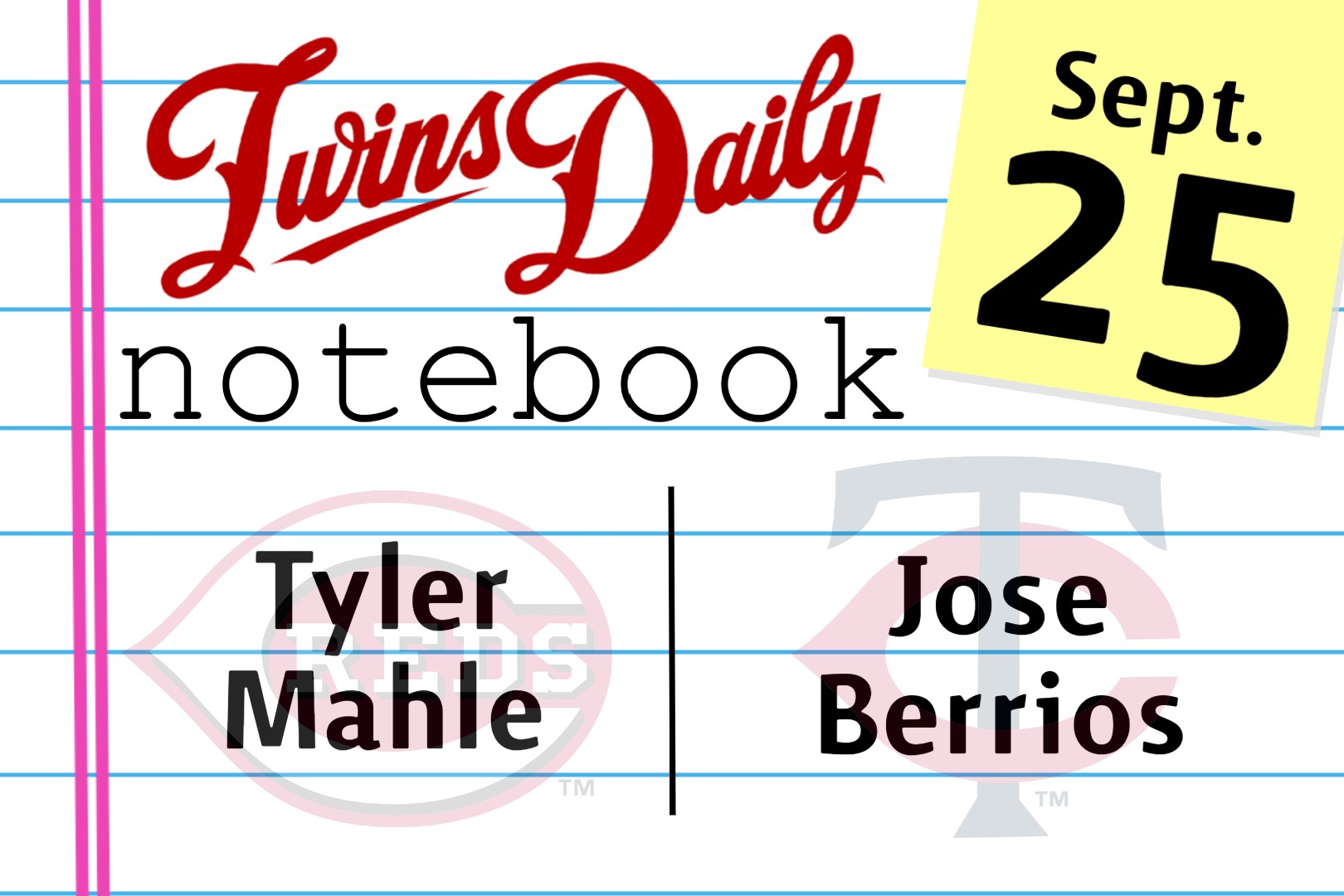 More information about "Twins Notebook 9/25: Hanging on Against the Redlegs"