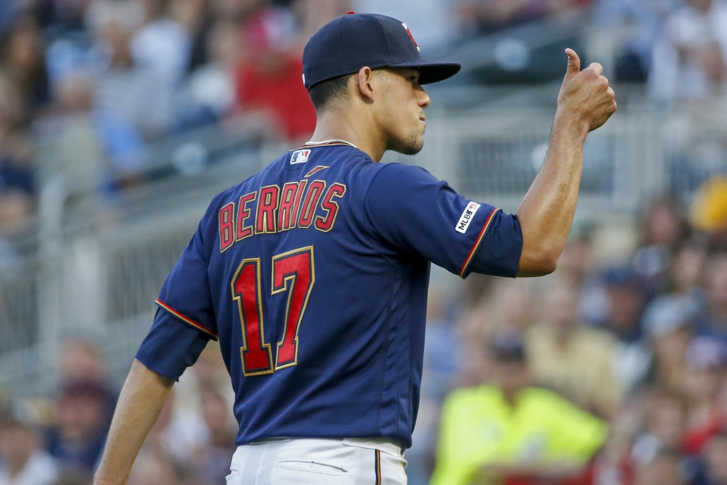 Jose Berrios grew up with the Twins. Now he'll try to beat them.