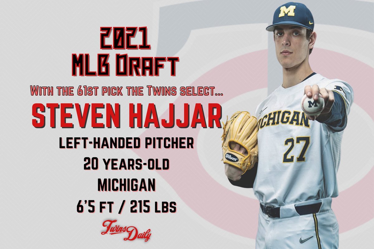 More information about "With the 61st Overall Pick the Twins Select Steven Hajjar"