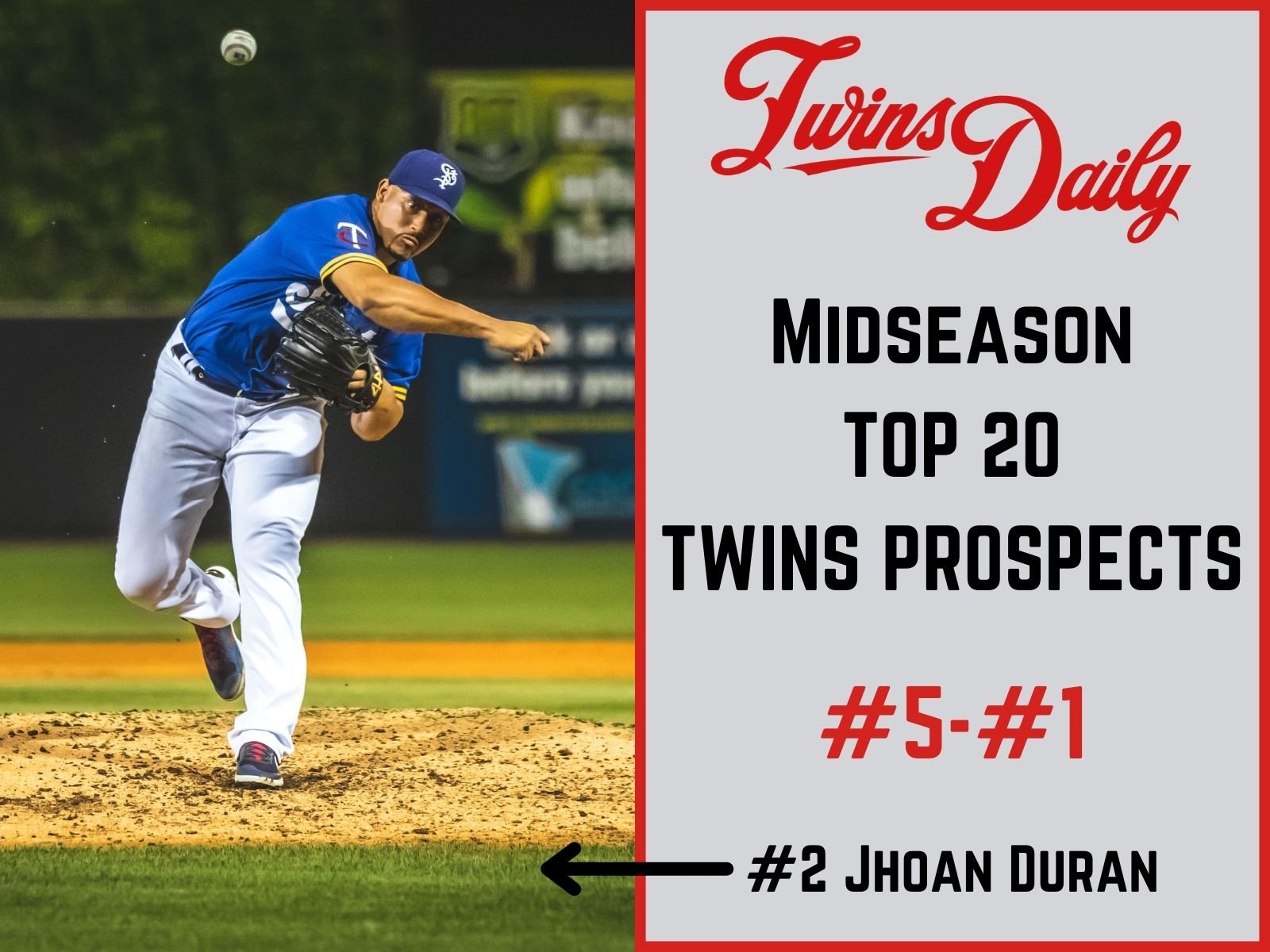 TD Midseason Top 20 Twins Prospect Rankings: 1-5 - Minor Leagues