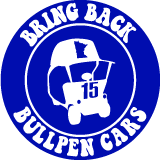Bring Back Bullpen Cars - Excellence in Posting Badge