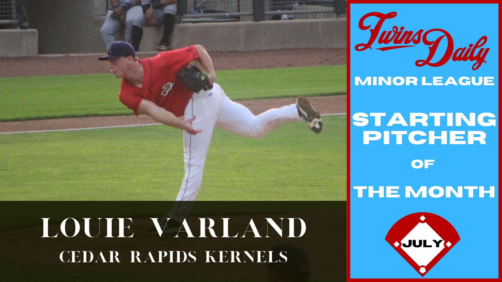 More information about "Twins Minor League Starting Pitcher of the Month - July 2021"