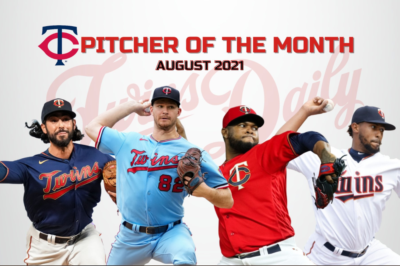 More information about "Twins Daily Minnesota Twins Starting Pitcher of the Month - August 2021"