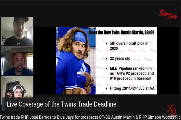 REPLAY: Twins Daily Reacts Live at the Trade Deadline