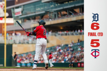 Game Score: Tigers 6, Twins 5
