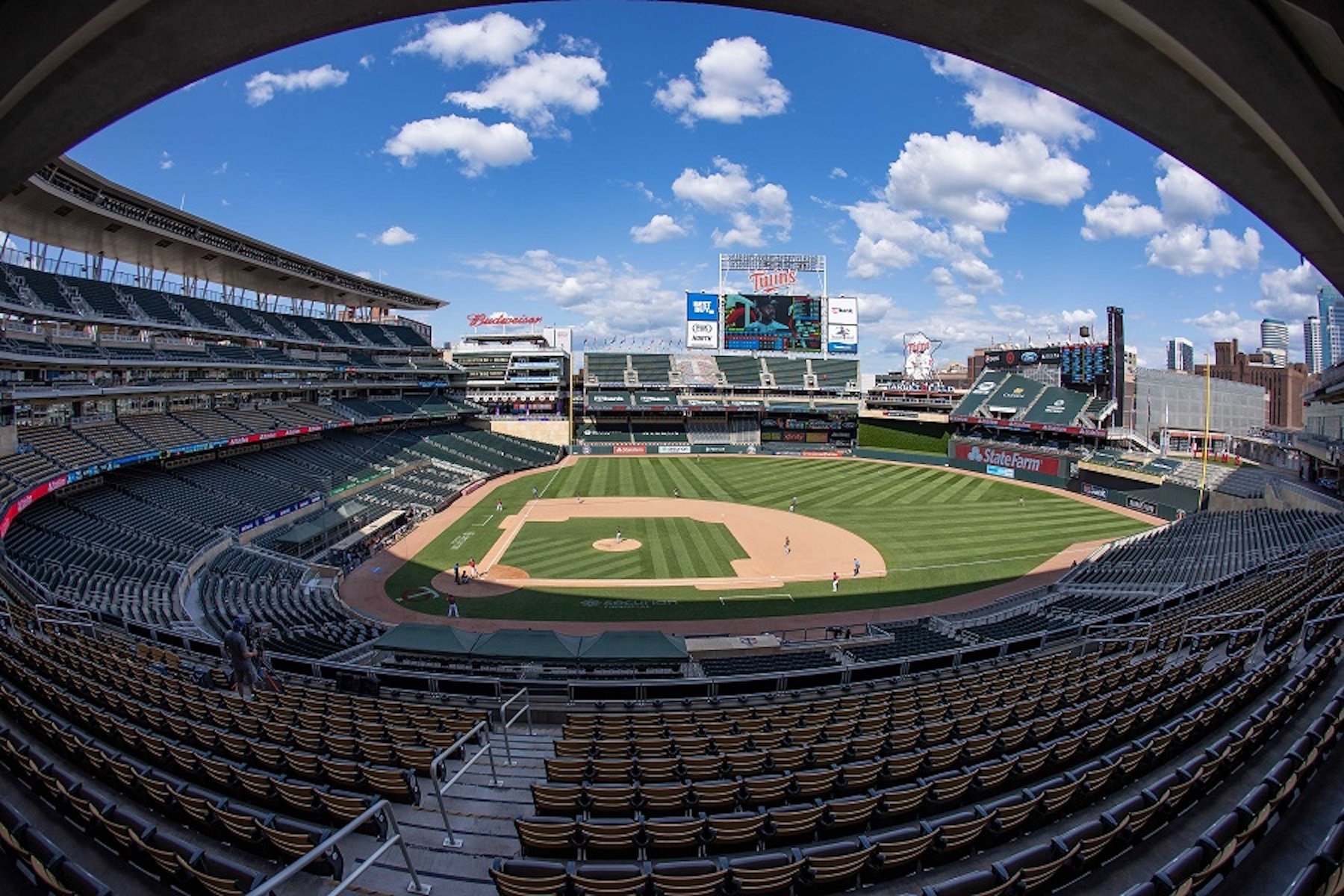 tour of target field