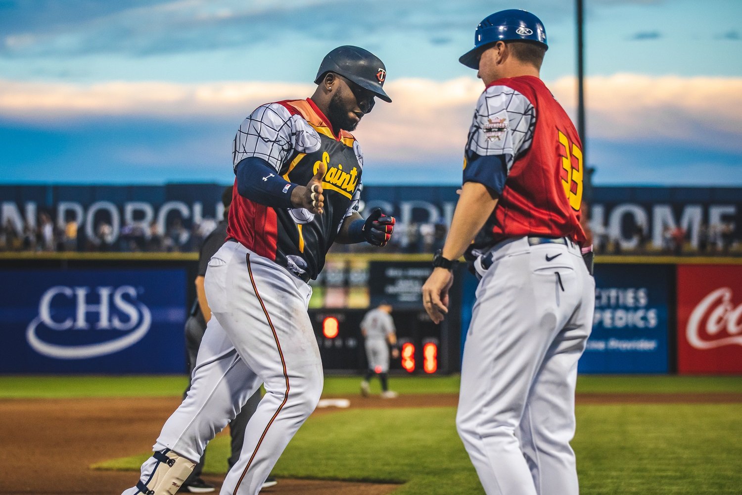 Miguel Sano hits two homers in Saints' walkoff win in 10th