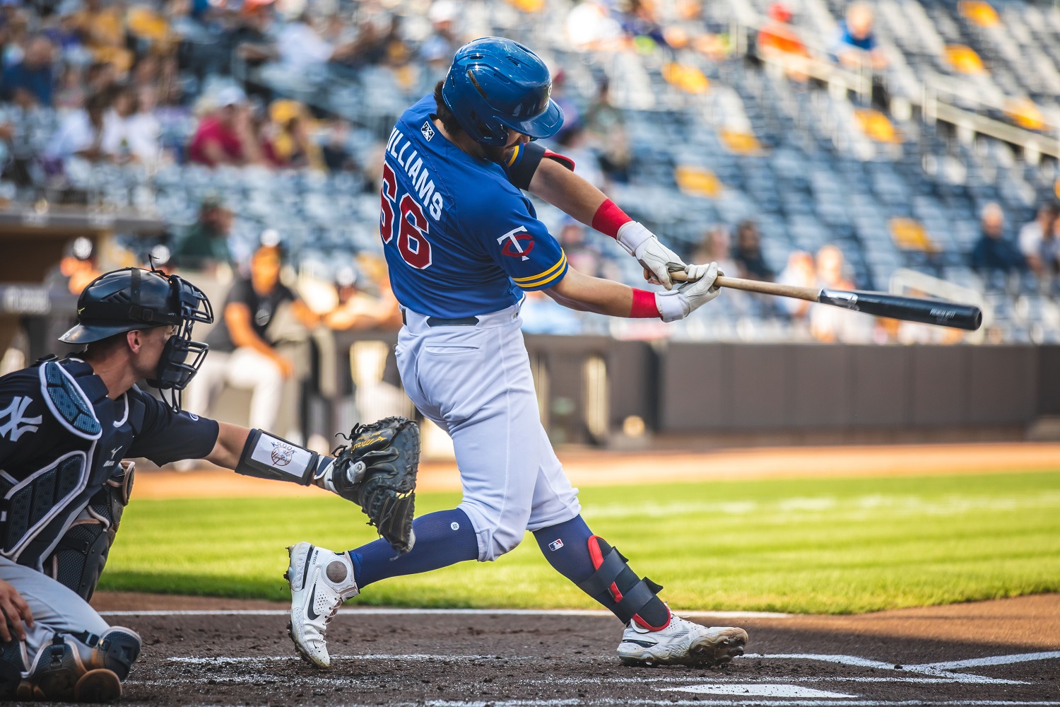 St. Paul Saints' Brooks Lee hits first Triple-A homer