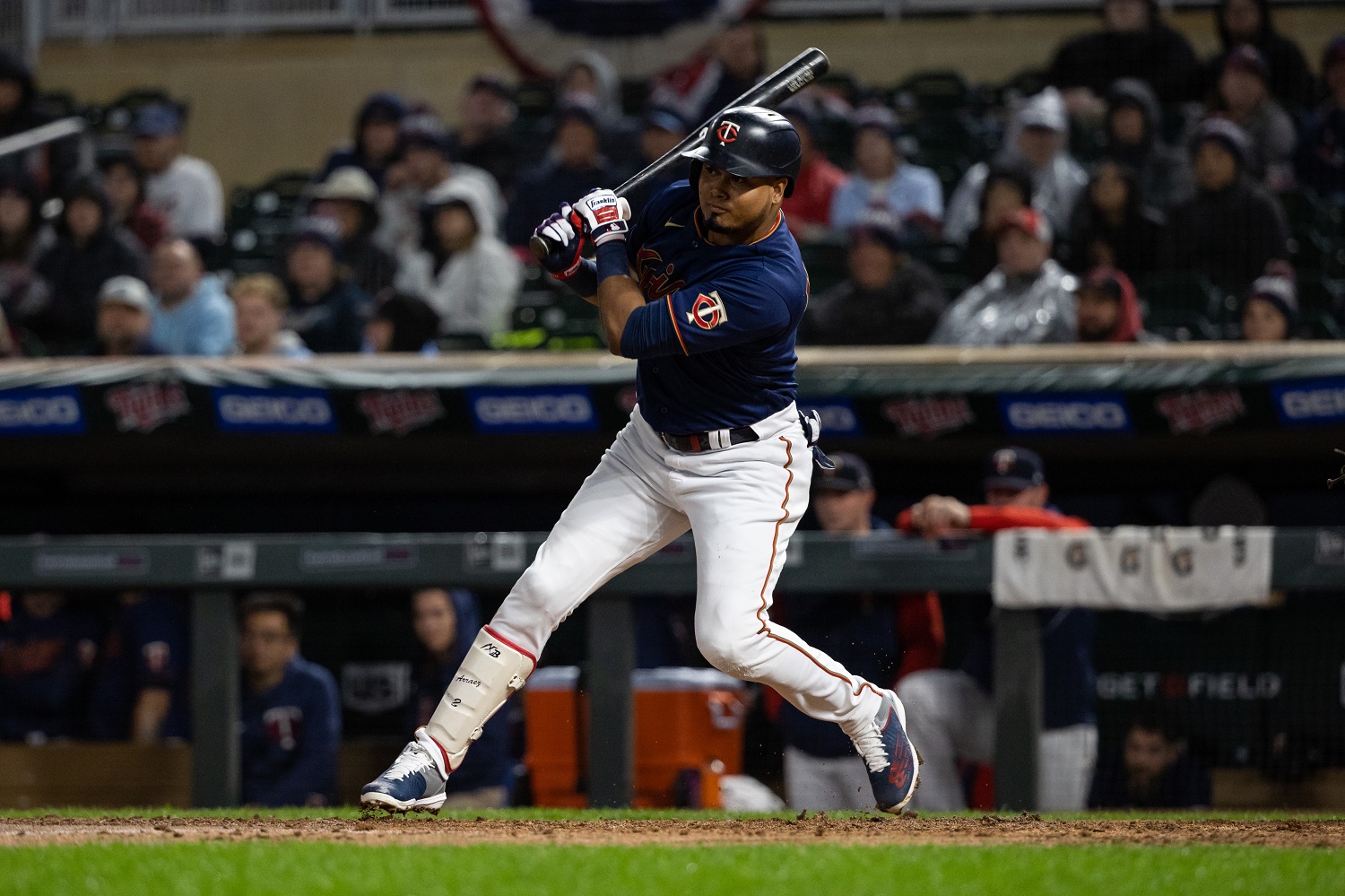 Minnesota Twins #2 Luis Arraez Green Salute to Service Women's