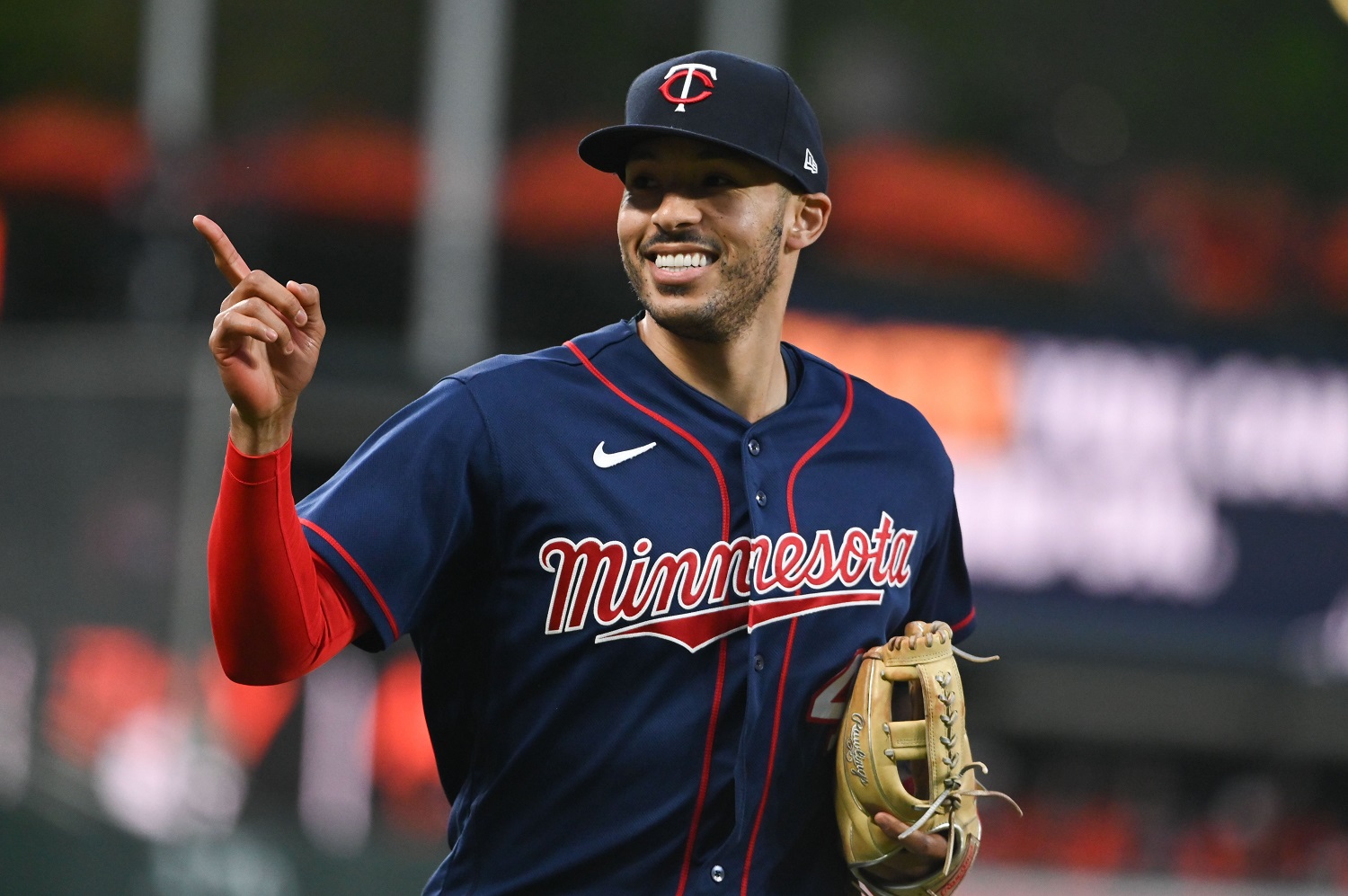 Correa returns to Twins from IL; rookie Lewis sent back down - The San  Diego Union-Tribune