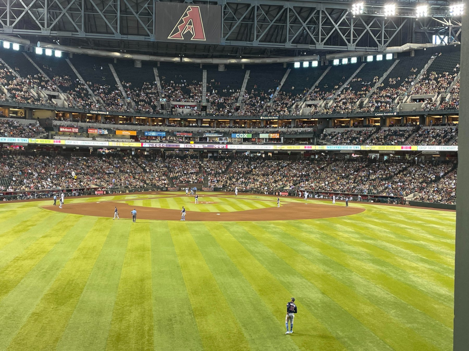 Chase Field: center field terrace view