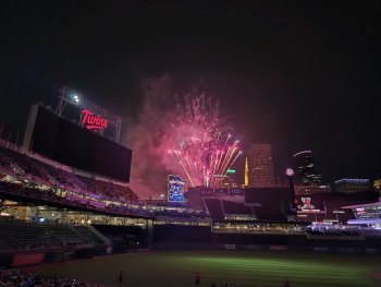 Notes from the Ballpark: Twins Light Up Electric Target Field with Fourth of July Series Sweep