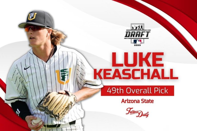 Twins Select Luke Keaschall at #49 in the 2023 MLB Draft