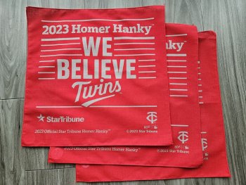 Twins Playoff Tradition Revived: Homer Hankies Return with a 'We Believe' Message