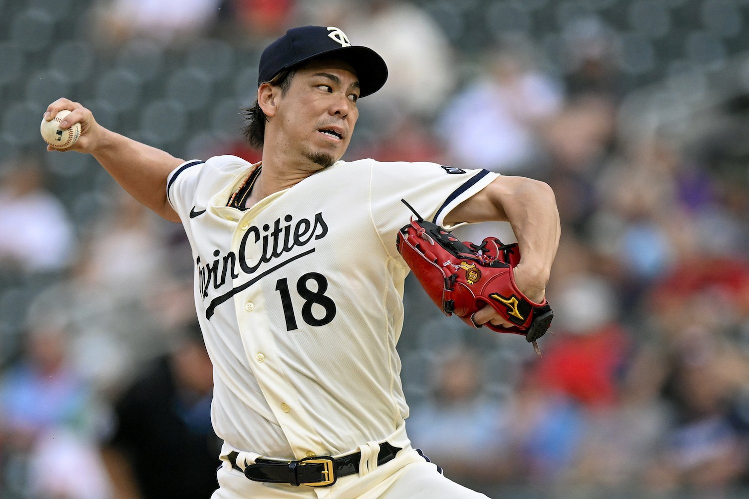 Kenta Maeda's two strikeouts