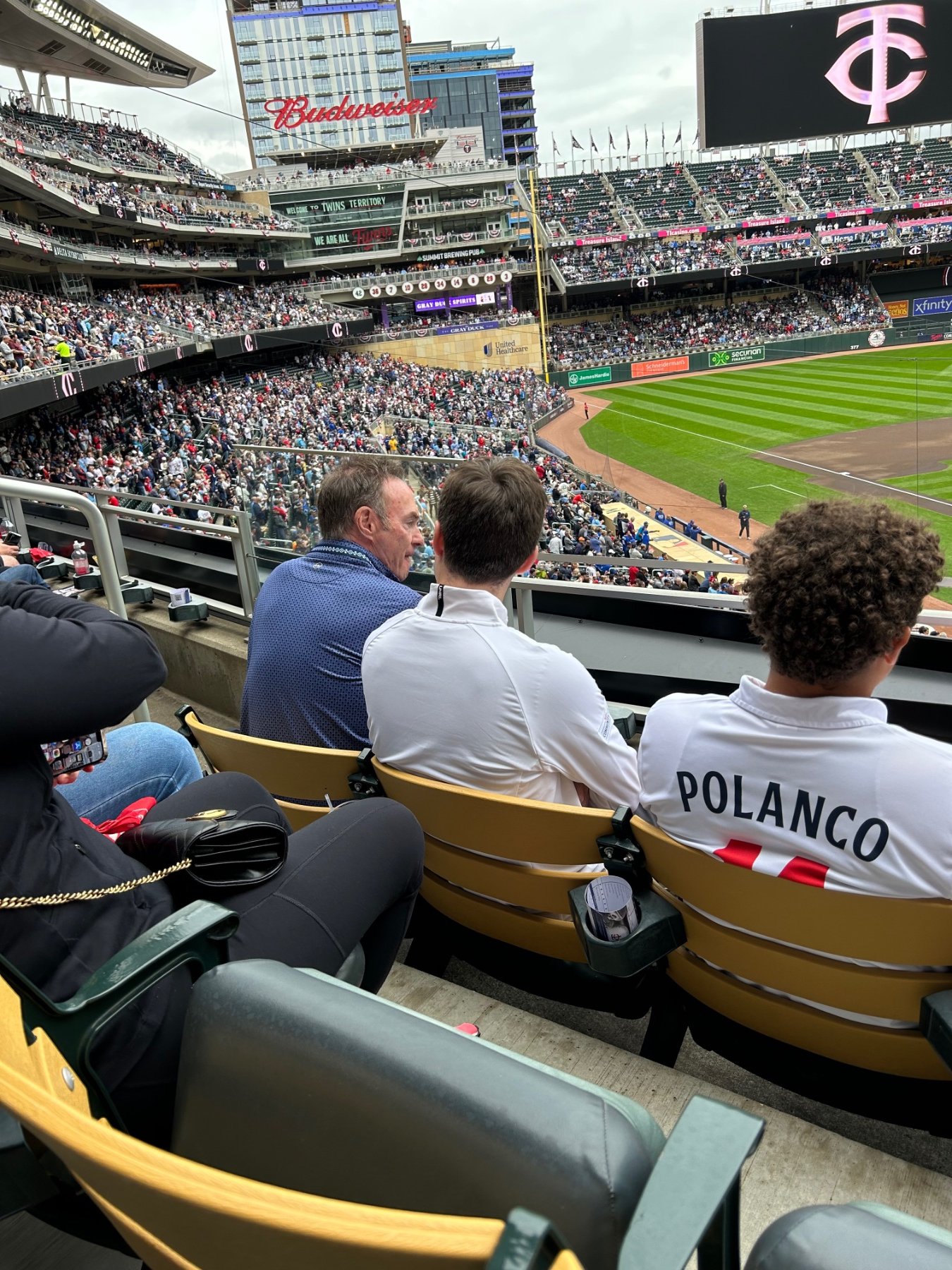 Breakdown Of The Target Field Seating Chart