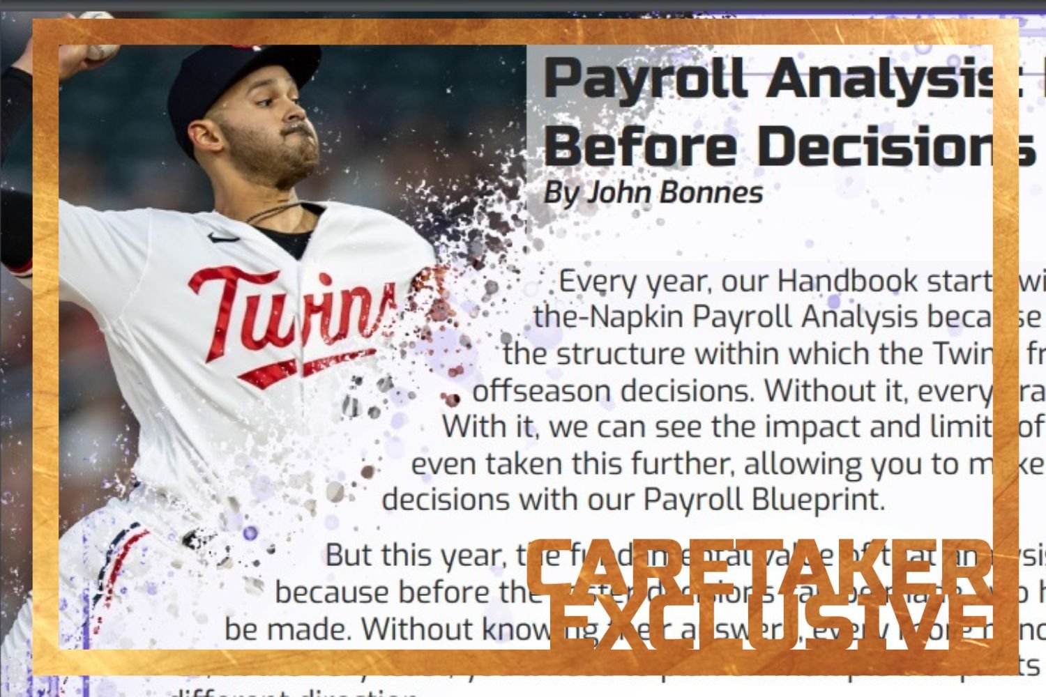 Twins' Payroll Analysis: Decisions Before Decisions - Caretakers - Twins Daily