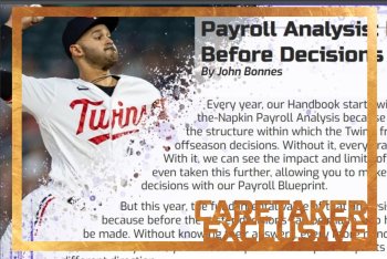 Twins' Payroll Analysis: Decisions Before Decisions