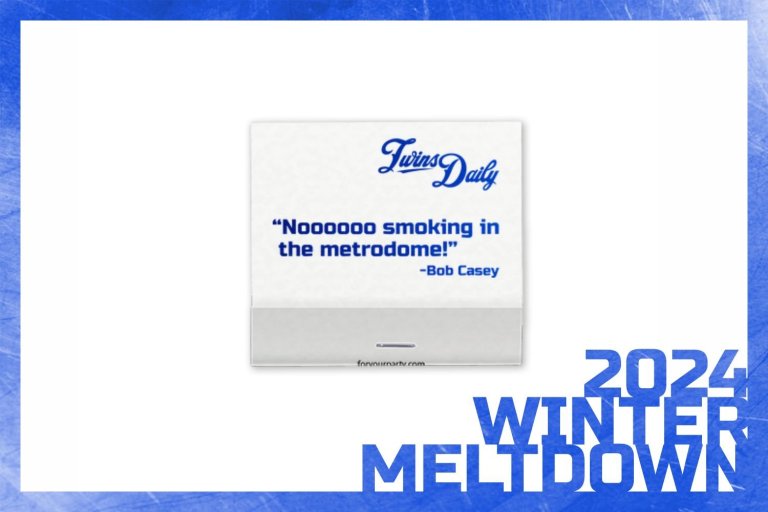 Twins Daily Adds Matchbook(?) to Winter Meltdown Giveaways
