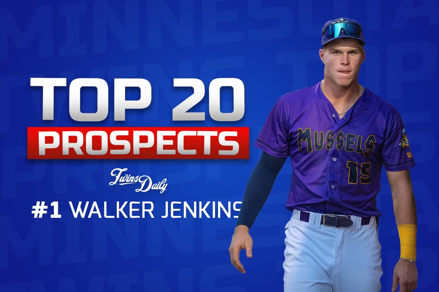 Twins Daily 2024 Top Prospects 1 Walker Jenkins, OF Minor Leagues