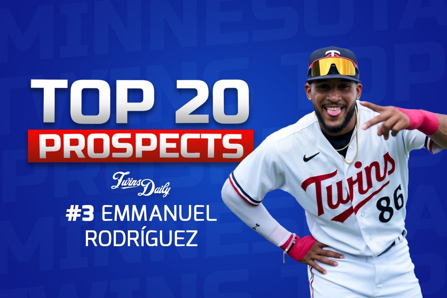 Twins Daily 2024 Top Prospect 3 Emmanuel Rodriguez, OF Minor