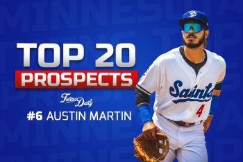 Twins Daily 2024 Top Prospects: #6 Austin Martin, IF/OF