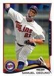 Samuel Deduno Baseball Card Image