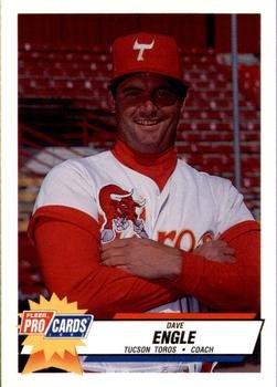 Dave Engle Baseball Card Image