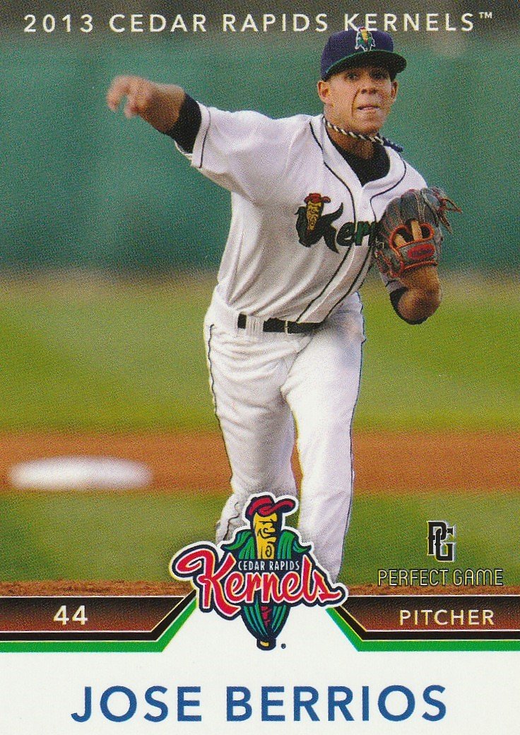 José Berríos Baseball Card Image
