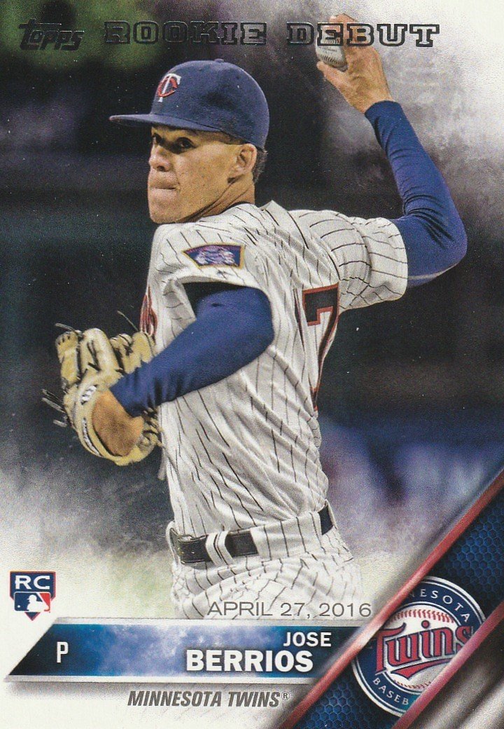 José Berríos Baseball Card Image