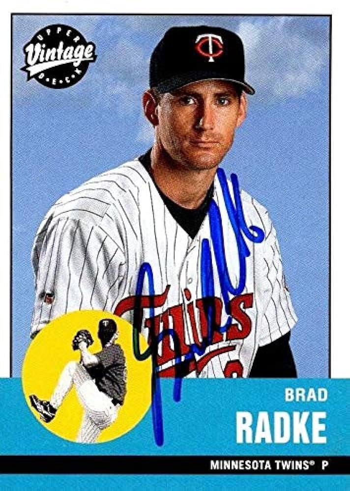 Brad Radke Baseball Card Image