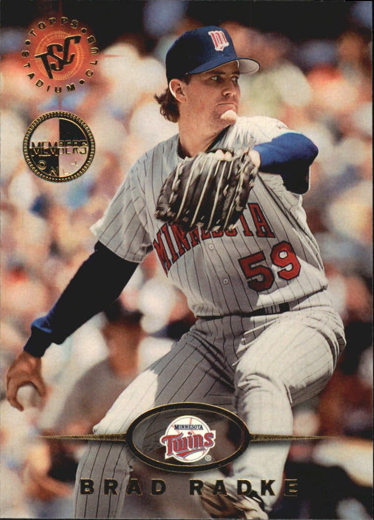 Brad Radke Baseball Card Image
