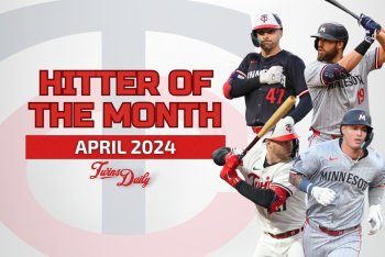 Twins Daily Hitter of the Month - April 2024