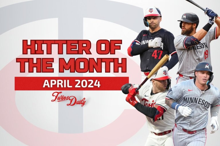 Twins Daily Hitter of the Month - April 2024