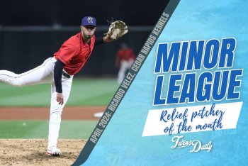 Twins Minor League Relief Pitcher of the Month - April 2024