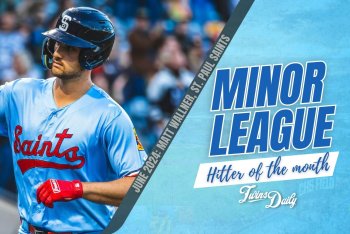 Twins Daily Minor League Hitter of the Month - June 2024